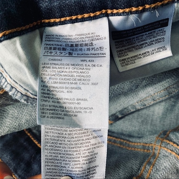 Levis 415 Classic Bootcut Jean NWT Size 24WS - Picture 4 of 4